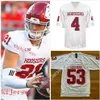 NCAA Custom Indiana Hoosiers сшила футбольный футбольный джерси 14 Джек Таттл 6 Сэмпсон Джеймс 40 Кэмерон Уильямс 22 Тим Болдуин -младший 19 Джош Сангинетти 10 Дэвид Эллис