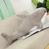 Ah-Woo Shark Pillow Plush Toy Toy Sharks Ação Figura Doll simulado Sofá Dono Sofá Almofada