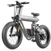 도매 전자 장치 자전거 20AH Battery 20 "x 4.0 지방 타이어 알루미늄 합금 48V 500W 모터 7 스피드 마운틴 전기 자전거 45kmh