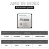 Schede madri AMD Ryzen 9 5900X R9 CPU + ASUS TUF GAMING B550M PLUS (WI-FI) Set di schede madri Processore DDR4 AM4 128GB RAM Accessori