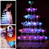 LED Gadget Aoto colors Mini Romantic Luminous Artificial Ice Cube Flash Light Wedding Christmas Party Decoration 2022WSQ1