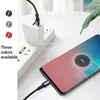 1m/3ft 3a snel opladen USB Type-C naar C Mobiele telefoon Gegevenskabels Solid Color Weave Cable