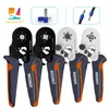 Ferrule Crimping Tool Kit AWG23-7 Self-adjustable Ratchet Wire Single Plier Set Crimp Terminal 220428