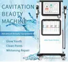 Alie Yeni Süper Kabarcık Hidrafacial Makine Yüz Spalar Bakım Cilt Gençleştirme Su Soyma Yüz Cilt Gözenek Temizleme Hidro Dermabrazyon