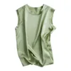 Silk Satin Camisole for Women's Outer Wear Suits 100% Mulberry Bottoming Sleeveless Top Summer Big Size Vest W220422