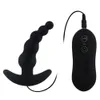 FBHSECL Anal Plug Vibrator Sexy Shop Toys for Men prostata masażer zdalny Control 10 prędkości wibrujące koraliki erotyczne