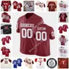 Maglia da calcio cucita Oklahoma OU College Woodi Washington 5 T.J. Pledger Caleb Kelly 1 Seth McGowan Austin Stogner Mikey Henderson Marcus Major 15 Tanner Mordecai