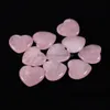 Stone Heart Shaped Natural Rose Quartz Gemstone Crystal Healing Chakra Reiki Craft Fun Toys 20X6Mm Drop Delivery 2021 Jew Dhseller2010 Dhysg