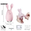 NXY ovos balas mini vibradores para mulheres masturbadas de silicone vibrador de coelho à prova d'água Recarregavel Massger Máquina de sexo vaginal 220509