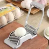 Stainless Steel Boiled Egg Slicer Section Cutter Mushroom Tomato Cutter Mold Kitchen Skiving Machine Cutter Section Chopper