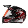 Hełmy motocyklowe Off Hełm drogowy ATV Moto Dirt Bike Adult Full Face Motocross anty-UV VisormotorcyClemotorcycle