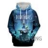 Herren Hoodies Sweatshirts 3D-gedruckte Little Nightmares Kapuzen-Harajuku-Hoodie-Oberteile Kleidung für Damen/HerrenHerren