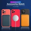Custodia protettiva in silicone liquido per iPhone 13 12 11 Pro Max Mini per MagSafe Magnetic 8 Plus XR X XS MAX SE Cover Accessori