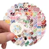 100pcslot Love Shape Graffiti Stickers Waterproof Noduplicate Stickers Guitar Bicycle Resecase Water Bottle Helmet CAR DECALS KI3788912