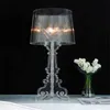 Heldere acryl tafellampen modern eenvoudige spook schaduw bureaulamp