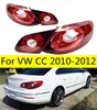 Lâmpada traseira vermelha de estilo de carro para VW CC 2010-2012 Luzes traseiras LED Luzes de freio DRL Luz de estacionamento reverter