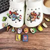 Mexicaans thema Charms Latino schoen Charms Mexicaanse vlag Charms, Mexicaanse croc pins voor armband volwassenen jongens meisjes tieners verstoppen sandalen decoratie accessoires