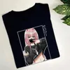 여자 티셔츠 일본 애니메이션 애니메지