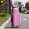 '' Inch Travel Suitcase On Spinner Wheels Rolling Luggage Set Carry Cabin Trolley Bag Women J220707