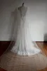Wraps Jackets G41 Bridal Cape Veil met parels sjaal bolero capes voor kleding bruid tule zomer
