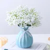 Dekoracyjne kwiaty wieńce Białe dziecko oddech sztuczny plastikowy gipsophila DIY kwiatowe bukiety na wesele przyjęcie dla nowożeńców kwiat
