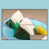 Narzędzia sushi kuchnia kuchnia jadalna bar domowy ogród ll trójkąt forma nowa oryginalna piłka ryżowa ładny prasa twórca t dhgqw