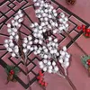 Decorative Flowers & Wreaths Home Garden Branches Office Decoration Fake Plant Winter Berry Christmas Decor Artificial