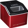 frigidaire efic452ssred xl maker makes 40 lbsof clear square ice cubes a day stainless red steel240O