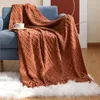 Koce nordycka sofa koc rzut okładka łóżka dzianina szal miękki ręcznik sypialnia dekoracja samolot samolot Ketarblankets