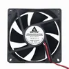 Охлаждения вентиляторов 10pcs лот 2pin 24 В мяч 80 мм x 25 мм 8025b 8cm DC Motor Computer Axial Cooler Fanfans