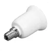 Uchwyty lampy E14 do E27 Podstawa Podstawa Adapter LED LED Fireproof Material Holders Converters Home Lighting Akcesoria