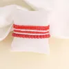 Lien chaîne Meetvii 6 pièces/ensemble mode multicouche petites perles Bracelets Bracelets ensemble Pulseras Mujer coloré bohême pour les femmes GiftLink La