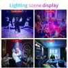 129 Patterns Laser lighting USB Rechargeable Led Laser Projector Lights RGB UV DJ Sound Party Disco Light for Wedding Birthday Party dj bedroom