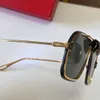 고급 브랜드 선글래스 클래식 디자이너 편광 안경 남성 여성 조종사 선글라스 UV400 안경 선글라스 금속 가죽 더블 다리 유리