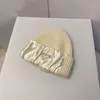 22SS Beanie 남자 여자 레저 뜨개질 비니 파카 헤드 커버 캡 야외 애호가 패션 겨울 니트 모자 5 Color5254763