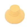 Summer Seaside Beach Hat Peach Skóra aksamitna wiadra Katamka Kobiety na zewnątrz podróżne Hats Hats Casual Cap