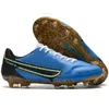 أعلى جودة رجال أحذية كرة القدم Tiempo Legend 9 Elite FG Football Cleats Scarpe Calcio Outdoor Shoes Firm