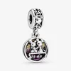 Sterling Silver 925 Lougher Beads Luxury Beded Princess Bracelets المصمم الأصلي Fit Pandora Charm Safety Chair