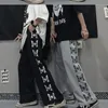 Broek vrouwen gedrukt vrije tijd chique unisex paren broek Harajuku dames los dagelijkse setreetwear hiphop ins retro ulzzang 220725