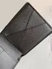 Модные цветы дизайнерские кошельки роскоши мужские кожаные сумки высококачественные классические буквы ключевая кошелек монеты оригинальный держатель для клетки для коробки M60L895