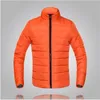 Los hombres de alta calidad de moda abajo de la chaqueta de invierno Casual Parkas hombres ropa deportiva ropa Parkas chaqueta caliente chaqueta de algodón 201119