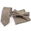 Галстуки -галстуки полосатый клетка классическая шерстяная шерсть 6 см той гайка