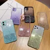 Glitter Star Gradiënt transparante telefoonhoesjes voor Samsung S20 S21 S22 S23 A13 A23 A32 A52 A72 A33 A53 A73 A14 A34 A54