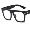 Солнцезащитные очки модные бокалы для чтения женщин дизайнер бренд коричневый градиент очки Big Square Blue Light Points 2sunglasses7894206