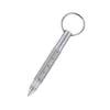 Multifunctional Mini Metal Ballpoint Pen Outdoor Tool Pen Screwdriver Keychain Short Scale Pens