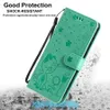 Wallet Cat And Bee Shatter-resistant Cases For Huawei P50 Pro P40/P30/P20 Lite/Pro P Smart 2020/2021 Mate 20 Honor 30