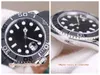 VSF Perfect Men Watch 226659 42mm Cal.3235 운동 검은 스테인레스 고무 밴드 스트랩 빛나는 세라믹 베젤 자동 기계적 남성 감시 감시 맨 손목 시계