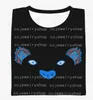 5a topkwaliteit kinderborduurwerk t-shirt 2022 mode geborduurd kind t shirt tijgerhoofden dieren hoofd letters korte mouw voor jongen en meisje