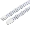 Компьютерные кабели разъемы Angitu Full White 1007 18Awg 24PIN ATX 4 4PIN CPU 2x6 2/8PIN PIN -штифт PCIE 2x6pin Удлиненный кабель графического процессора набор 4MM -рукав