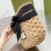 Shoulder Bag Weaving Bag Woman Bags Vintage Summer Designer Handbags Tote Women Woven Handbag Shopping Bags Travel Beach Purse Wicker Hand